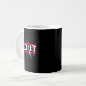 US America Flag Scout Life Kaffeetasse (Vorderseite Links)