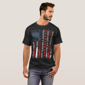 US America Flag Scouting Law T-Shirt (Vorne ganz)
