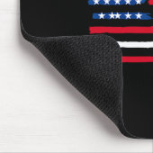 US American Flag Fighting Jets Patriotic USA 4. Mousepad (Ecke)