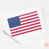US American Flag Patriotic Stars Stripes Sticker (Umschlag)