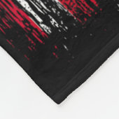 US American Flag Personal Trainer Fitness Instruct Fleecedecke (Ecke)