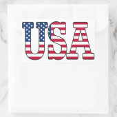 US American Flag Sticker (Tasche)