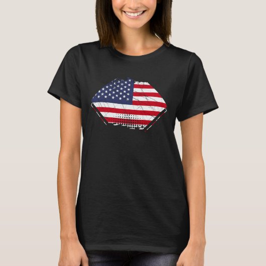 US American Flag T-Shirt (Vorderseite)