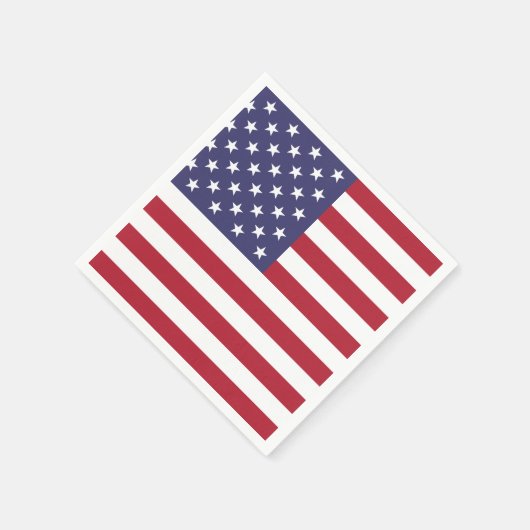 US AMERICAN FLAG | TAYLORCORPSERVIETTE SERVIETTE (Ecke)