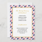 US-AMERIKA Christliche Schrift Custom Wedding Einladung (Rückseite)
