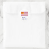 US-Amerikaner 2009 Runder Aufkleber (Tasche)