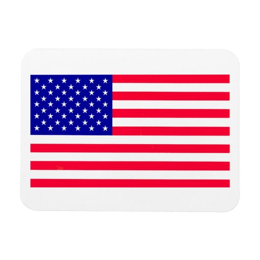 US-amerikanische Flag Flexible Foto Magnete (Horizontal)