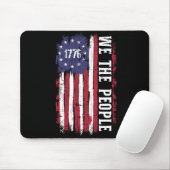 US-amerikanische Flagge 1776 wir Menschen Unabhäng Mousepad (Mit Mouse)