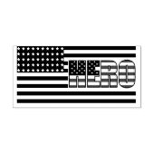US-amerikanische Flagge - A Held Gummistempel (Prägung)