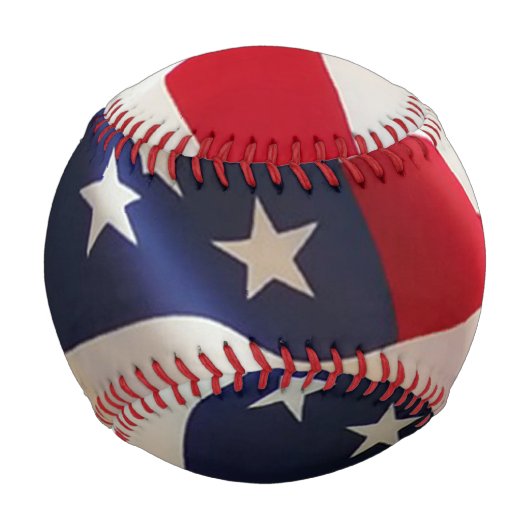 US-amerikanische Flagge Baseball (Vorderseite)