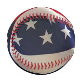 US-amerikanische Flagge Baseball (Vorderseite Links)