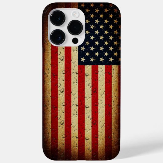 US-amerikanische Flagge Case-Mate iPhone Hülle (Rückseite)