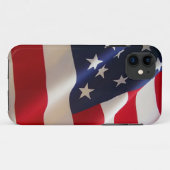 US-amerikanische Flagge Case-Mate iPhone Hülle (Rückseite (Horizontal))