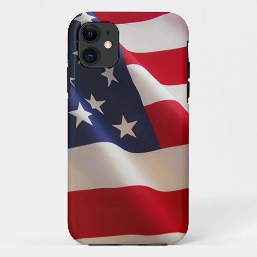 US-amerikanische Flagge Case-Mate iPhone Hülle (Rückseite)