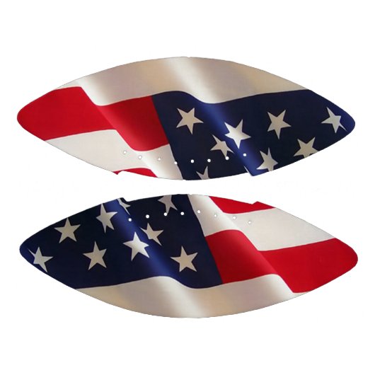 US-amerikanische Flagge Football (Paneele)