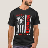 US-amerikanische Flagge für Mutter Nonnie 2024 T-Shirt (Vorderseite)