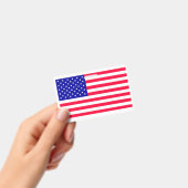 US-amerikanische Flagge Horizontales Abzeichen Ausweis (Handheld)