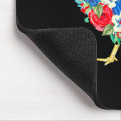 US-amerikanische Flagge Hühnchen Lover 4. Juli Pat Mousepad (Ecke)