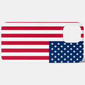 US-amerikanische Flagge iPhone Case (Rückseite (Horizontal))