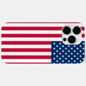 US-amerikanische Flagge iPhone Case USA (Rückseite (Horizontal))