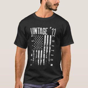 US-amerikanische Flagge limitierte Auflage Vintage T-Shirt
