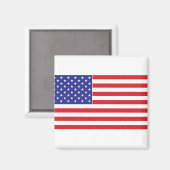 US-amerikanische Flagge Magnet (Vorderseite/Rückseite)
