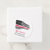 US-amerikanische Flagge Militärruhestand Geschenkanhänger (Beispiel)