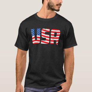 US-amerikanische Flagge Patriotic 4. Juli Männer F T-Shirt