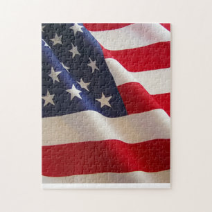 US-amerikanische Flagge Puzzle