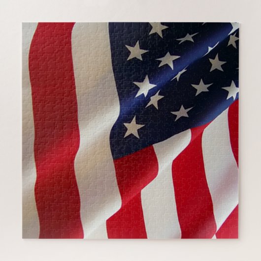 US-amerikanische Flagge Puzzle (Horizontal)