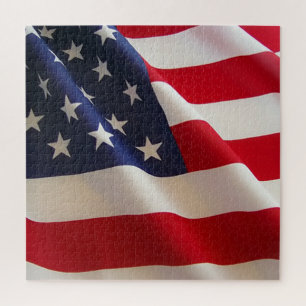 US-amerikanische Flagge Puzzle