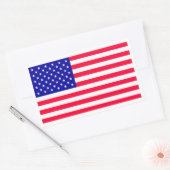 US-amerikanische Flagge Rectrangular Stickers (Umschlag)