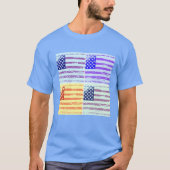 US-amerikanische Flagge T-Shirt (Vorderseite)