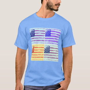 US-amerikanische Flagge T-Shirt