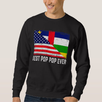 US-amerikanische Flagge Zentralafrikanische Republ Sweatshirt