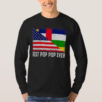 US-amerikanische Flagge Zentralafrikanische Republ T-Shirt