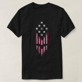 US-amerikanische Flaggen und Adler T-Shirt