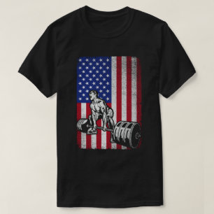 US-amerikanische Flaggengewichtung T-Shirt