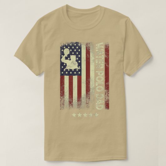 US-amerikanische FlaggeWater Polo Vater 1 (Design vorne)