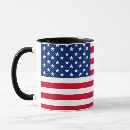 US-amerikanische Tasse für Kaffee (Links)