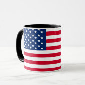 US-amerikanische Tasse für Kaffee (Vorderseite Links)