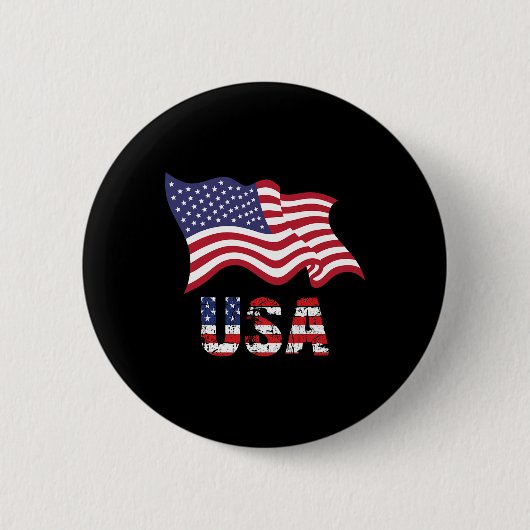 US-amerikanische USA 4. Button (Vorderseite)