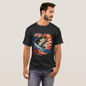 US-amerikanischer Angelköder T-Shirt (Vorne ganz)
