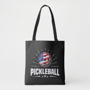 US-amerikanischer-Flagge-Pickleball-Spieler Tasche