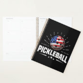 US-amerikanischer Flaggen-Pickleball-Spieler Planer (Anzeige)