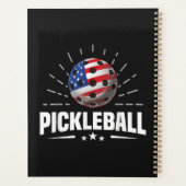 US-amerikanischer Flaggen-Pickleball-Spieler Planer (Rückseite)