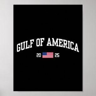 US-amerikanischer Flaggenstaat Est 2025 Poster