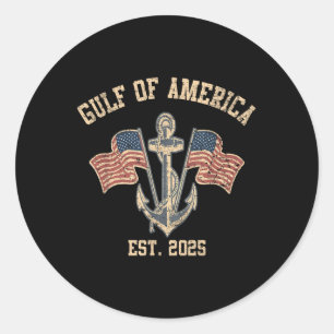 US-amerikanischer Golf 2025 Shirt für Männer Fraue Runder Aufkleber