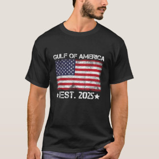 US-amerikanischer Golf Est 2025 Vintager amerikani T-Shirt