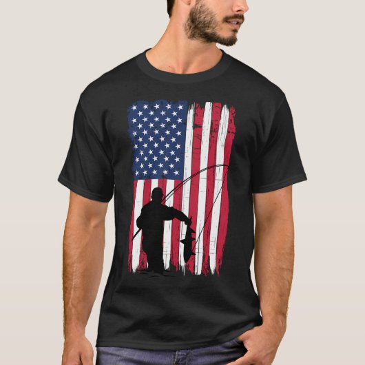 US-amerikanischer Köder T-Shirt (Vorderseite)